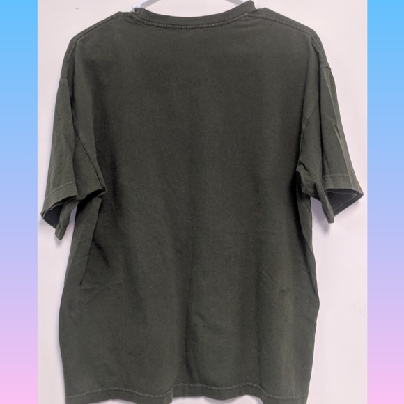 US Army T-Shirt Moss Green Size Large - Picture 3 of 6